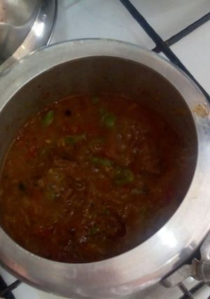 A picture of Fall Turnip Meat Stew.