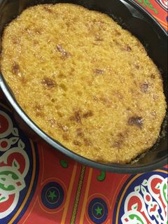 صورة لوصفة بسبوسة الطازج 😋💛