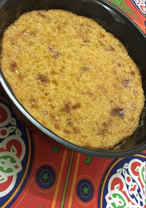 صورة لوصفة بسبوسة الطازج 😋💛