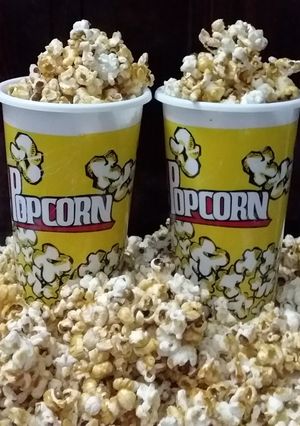 صورة لوصفة فشار بالكراميل 🌽🍿