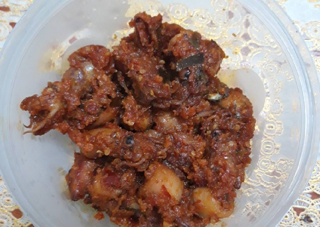 Sambel cumi asin