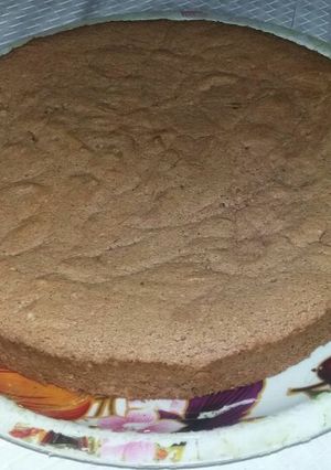 Una foto de Bizcochuelo de chocolate con claras de huevo