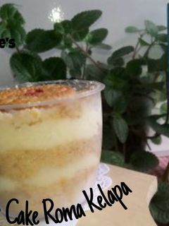 Foto resep 120. Cheese Cake Roma Kelapa