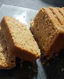 Budín con harina integral sabor maní 😅