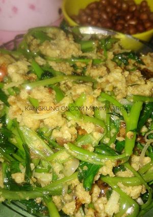 Foto resep Kangkung oncom