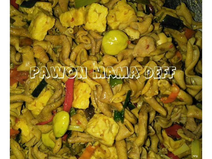 Langkah Gampang Membuat Resep Usus bumbu kuning pedas yang Menggugah Selera Anti Ribet, Lezat Sekali