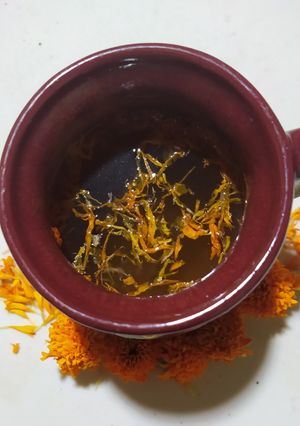 Una foto de Tisana de frutos dorados