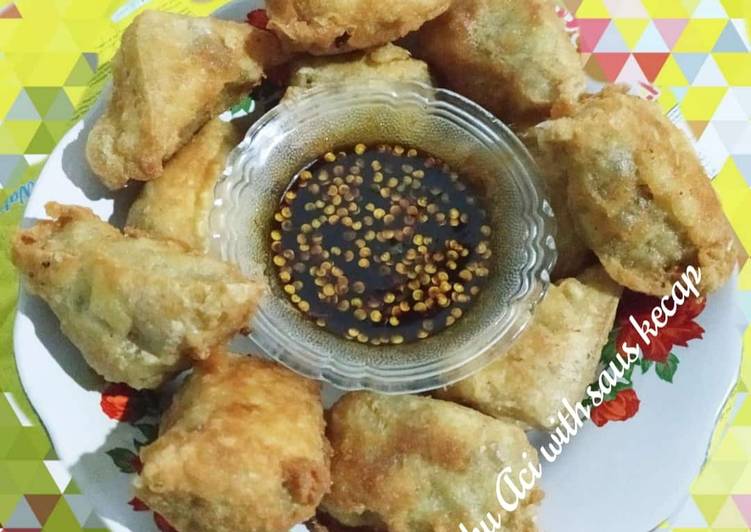 6. Tahu Aci with saus kecap ala Rere