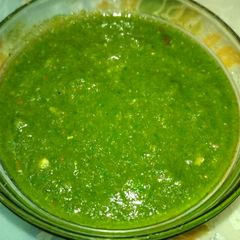 A picture of Coriander leaves.