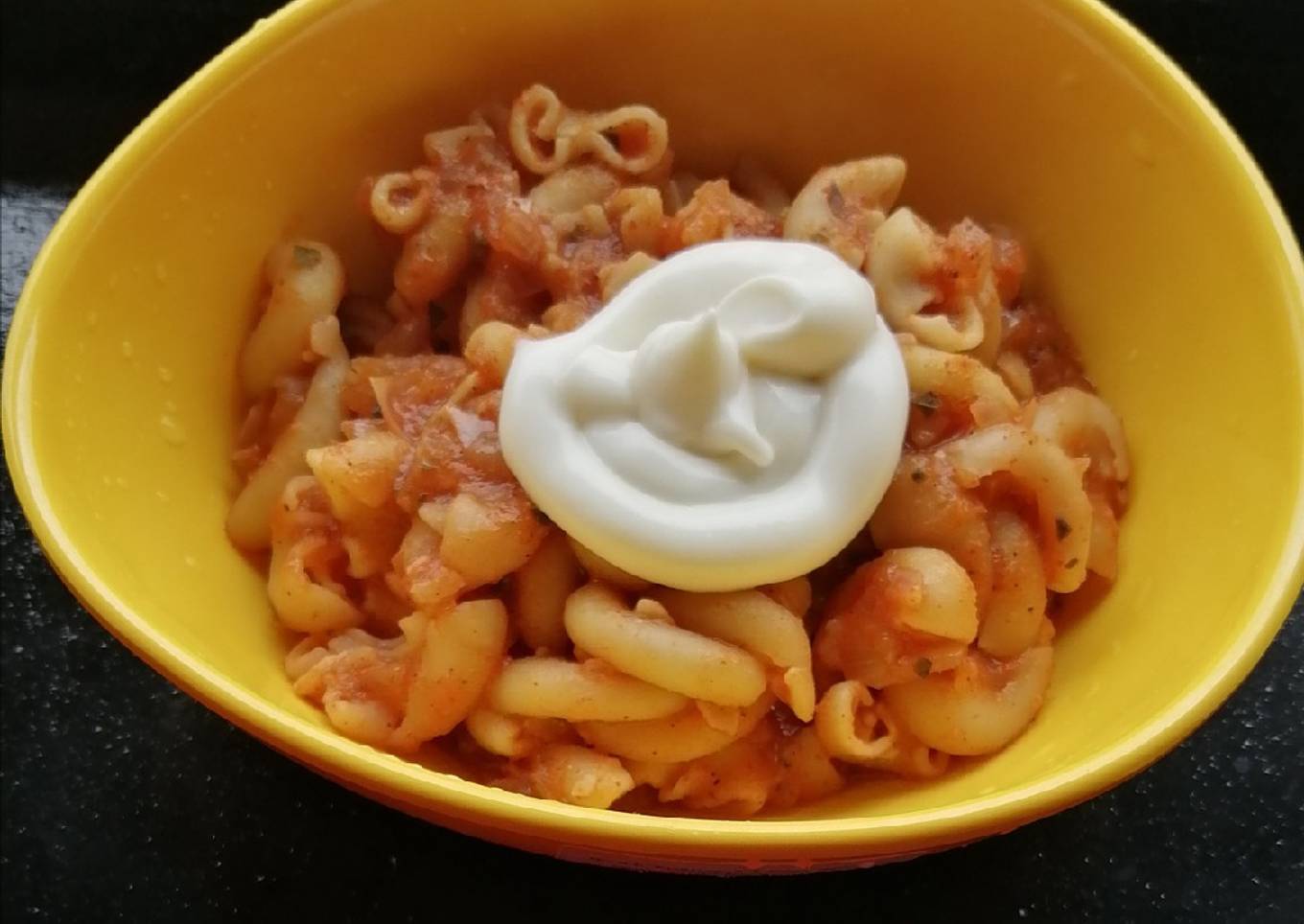 Indian Style Red Sauce Macroni