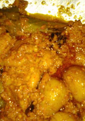 Foto resep Rendang ayam sedikit