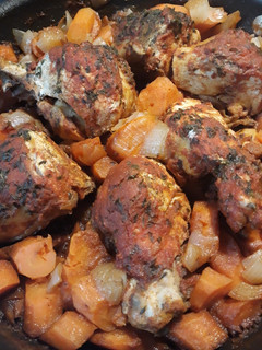 A picture of Tomato Stewed Chicken.