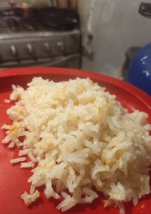 Una foto de Arroz Blanco Sopa