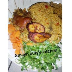 A picture of Simple jollof rice.