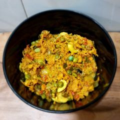 A picture of Turmeric Sabji.