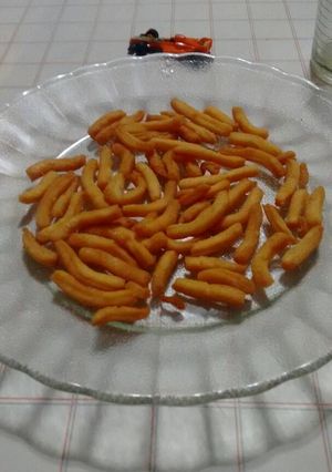 Una foto de Palitos salados de queso