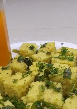 A picture of Dhokla.