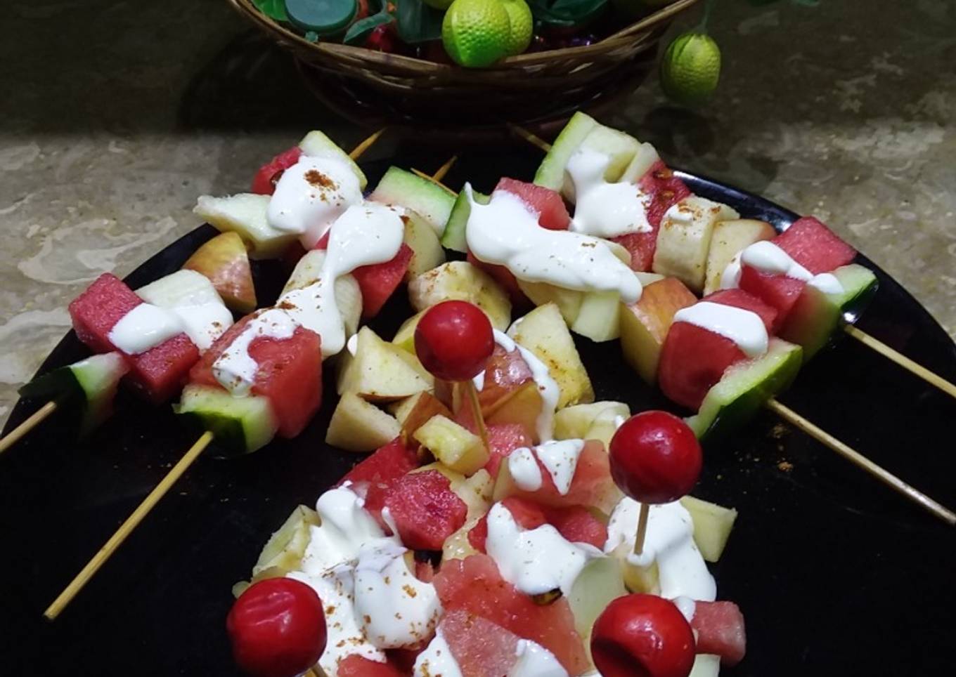 Healthy fruit stick