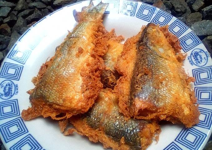 Pindang bandeng goreng telur