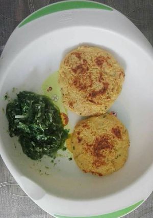 Foto di HAMBURGER DI CECI (baby food-diet food)