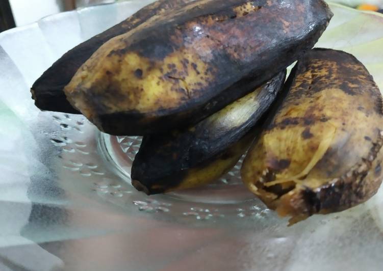 Pisang kepok bakar