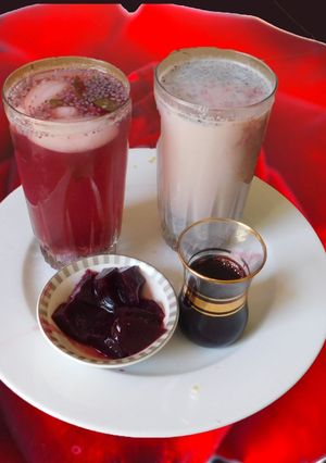 A picture of Rose Sharbat,  Mojito.