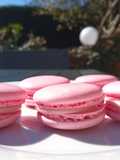 Macarons à la fraise