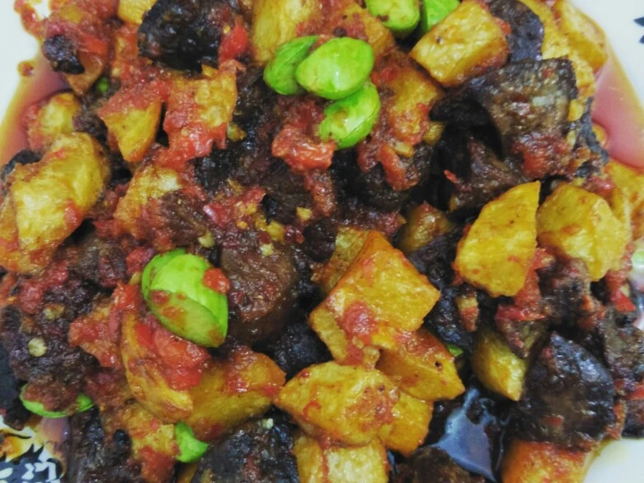 Cara Gampang Menyiapkan Resep Sambal Ati Kentang Petai yang Bisa Manjain Lidah Anti Ribet, Lezat Sekali