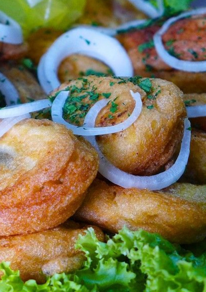 Una foto de Chile rellenos de Guatemala