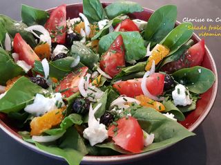 Salade fraîcheur vitaminée