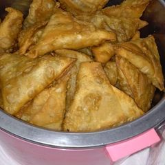 Samosas #Jiko Challenge A picture of Samosas #Jiko Challenge.