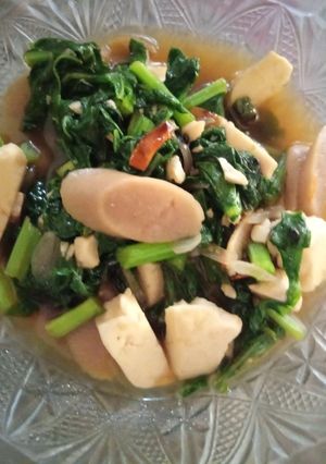 Foto resep Tumis sawi bakso