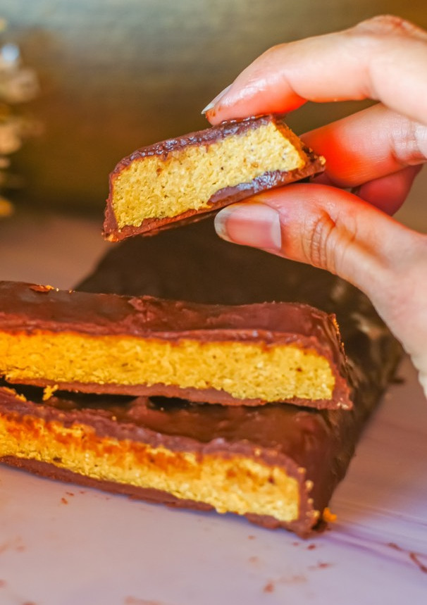 Una foto de Turrón de pistacho