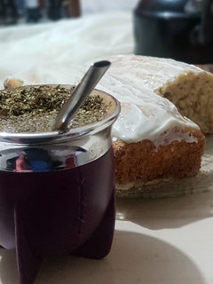 Una foto de Budín de avena y yogurt