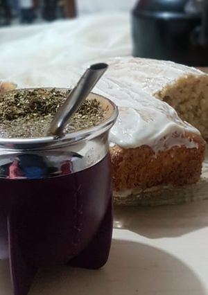 Una foto de Budín de avena y yogurt