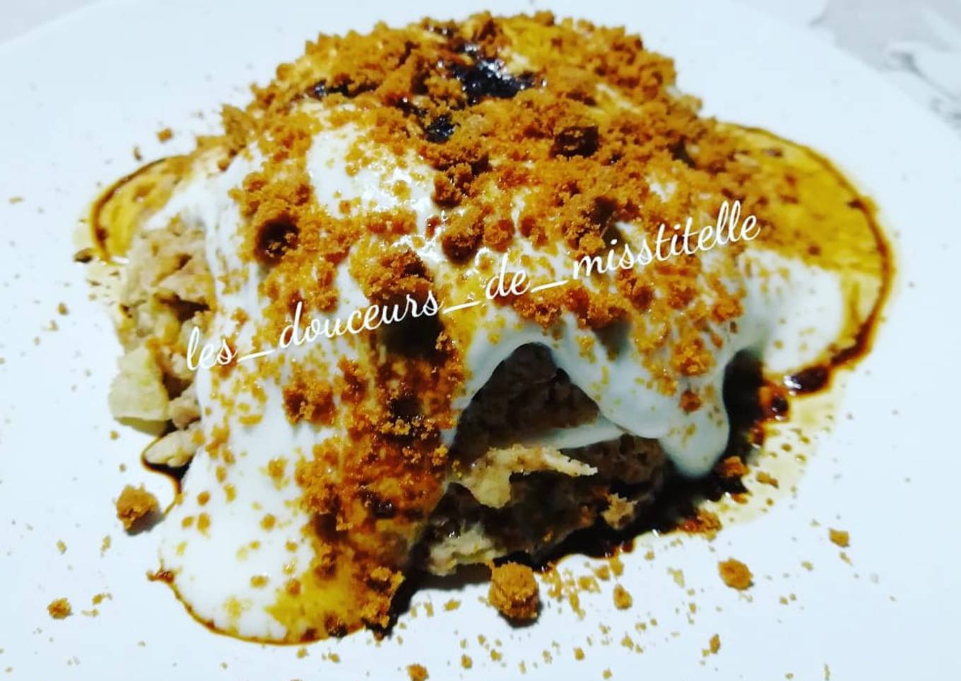 Bowlcake speculoos et pomme