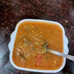 A picture of Sambhar.