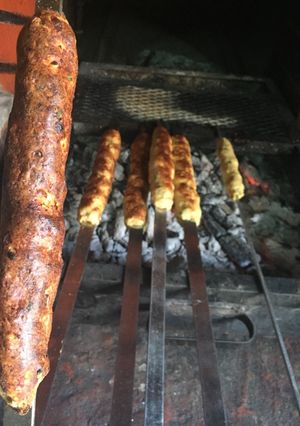 صورة لوصفة كباب الدجاج او اللحم