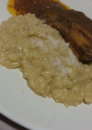 Una foto de Rissotto alla milanese