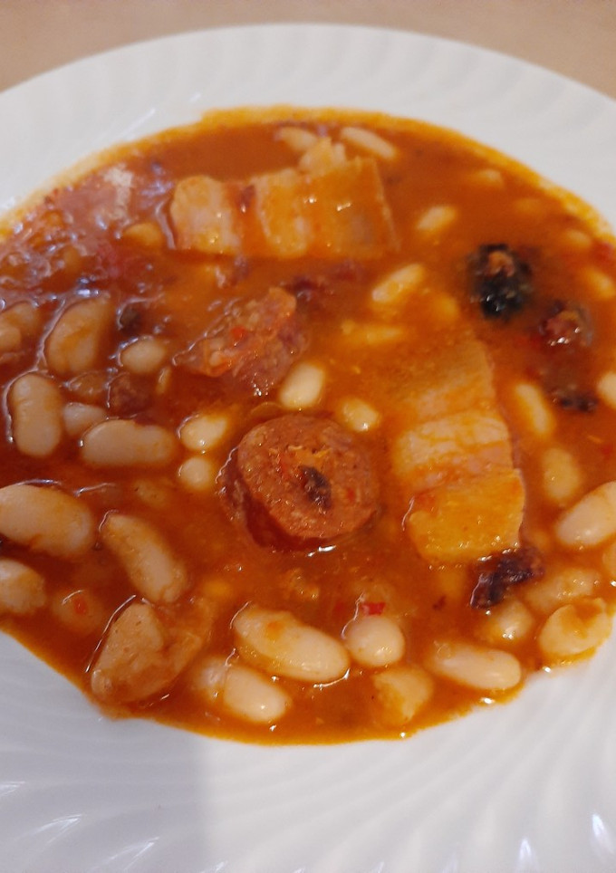 Una foto de Cocido de habichuelas