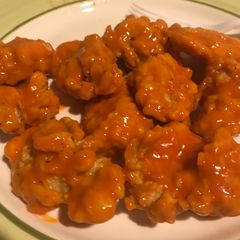 A picture of Tasty Boneless chicken wings.