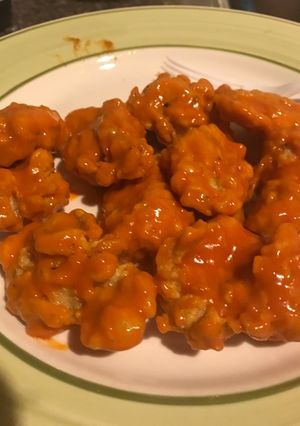 A picture of Tasty Boneless chicken wings.
