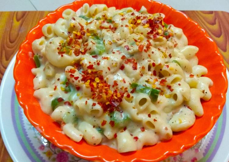 Recipe of Speedy White Sauce Pasta