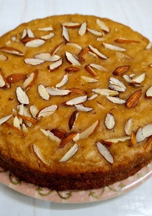 एप्पल सिनेमन केक (apple cinnamon cake recipe in Hindi) रेसिपी मुख्य फोटो