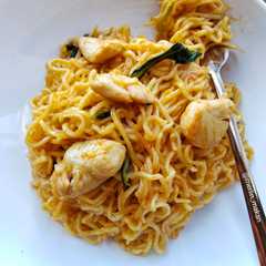 Foto resep Sweet n sour chicken noodles
