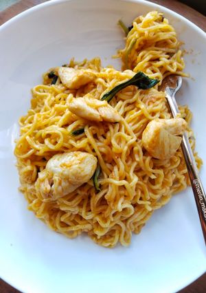 Foto resep Sweet n sour chicken noodles