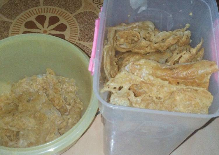 Cara membuat Peyek udang rebon Sederhana Untuk Jualan