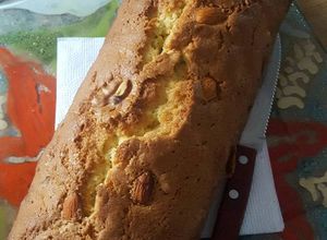 Una foto de Budín de nueces y almendras