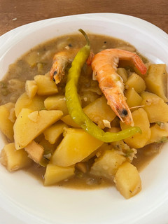 Una foto de Patatas con sepia