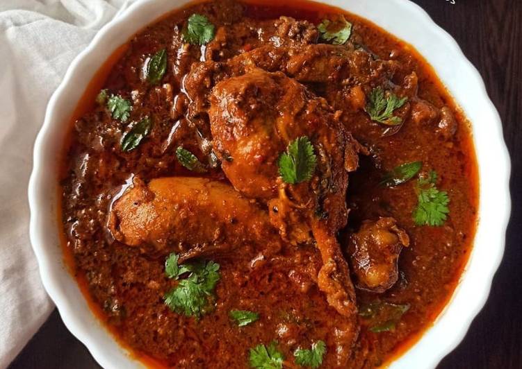 Easiest Way to Make Homemade Spicy chicken curry